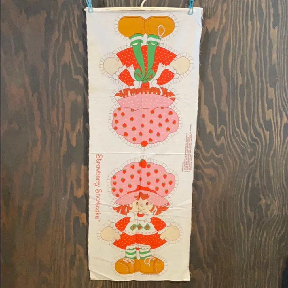 Vintage Strawberry Shortcake doll pattern